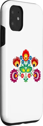 Miniatura 3 de iPhone 11 patrón popular tradicional polaco, funda de folclore oriental