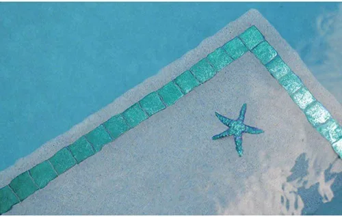 Miniatura 2 de Artistry in Mosaics Mosaico metálico de cerámica para piscina (2 x 2 pulgadas, serie fusión) (2 x 2 pulgadas, zafiro)