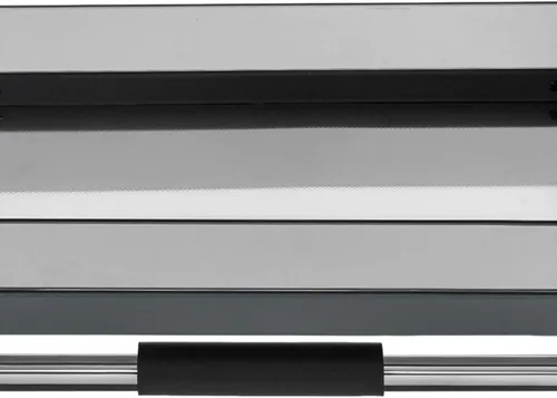 Miniatura 7 de Estante desplegable para gabinete, organizador superior de almacenamiento de armario de pared de cocina con 2 niveles, organizador de estante