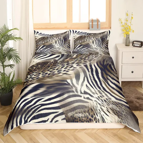 Miniatura 19 de Feelyou Buffalo Ranch - Juego de funda de edredón con diseño de bisontes norteamericanos, tamaño individual (Twin), juegos de ropa de cama