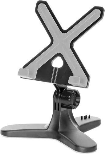 Miniatura 6 de WeatherTech Soporte para tablet (negro/gris) con pomos negros para tablet, soporte para tablet para escritorio, mesa o encimera de cocina, soporte