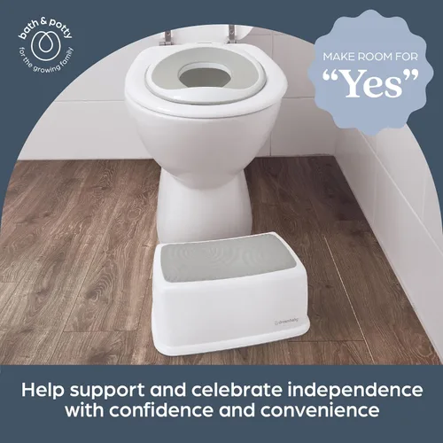 Miniatura 7 de Dreambaby Taburete para niños y adultos, ayuda de entrenamiento con escalones antideslizantes de agarre seguro, soporta hasta 320 libras para niños