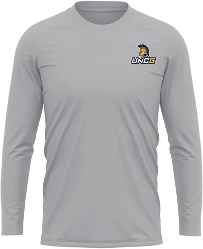 Miniatura 13 de Camisa deportiva de manga larga oficial de la NCAA Collegiate para hombre, con logotipo en el pecho izquierdo, colección Athletic Heather