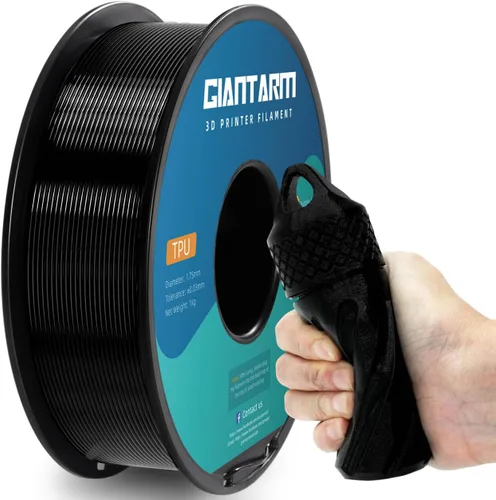 Miniatura 9 de Giantarm - Filamento PETG, 0.06 pulgadas, precisión dimensional de +/- 1/32 pulgadas, dureza mejorada, para la mayoría de impresoras FDM 3D, carrete