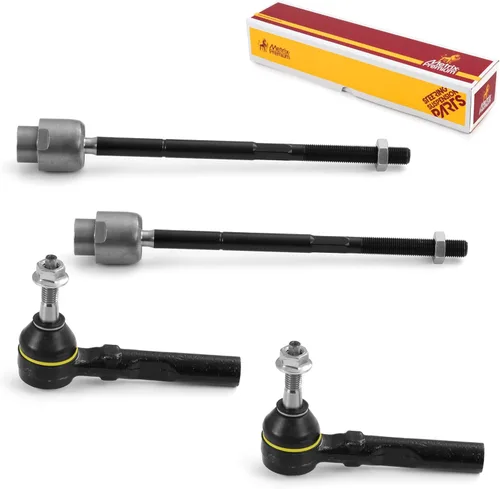 Miniatura 212 de Metrix Premium Chassis Parts - Juego de 4 barras de acoplamiento interior y exterior para Audi A3 15-16, Seat Leon 06-20 (México), 09-17 Volkswagen