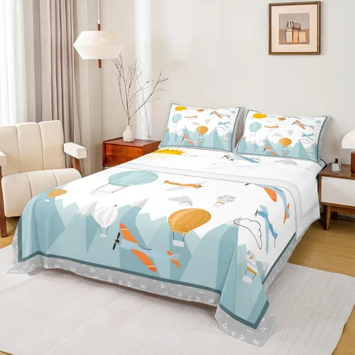 Miniatura 18 de Juego de sábanas con estampado camuflaje de la bandera estadounidense tamaño King, de Castle Fairy. Juego de ropa de cama de lujo de microfibra