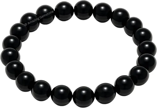 Miniatura 459 de Amazing Gemstone Pulsera de cristal para mujeres y hombres, pulsera de cristal curativo de protección, pulsera elástica con cuentas de piedras