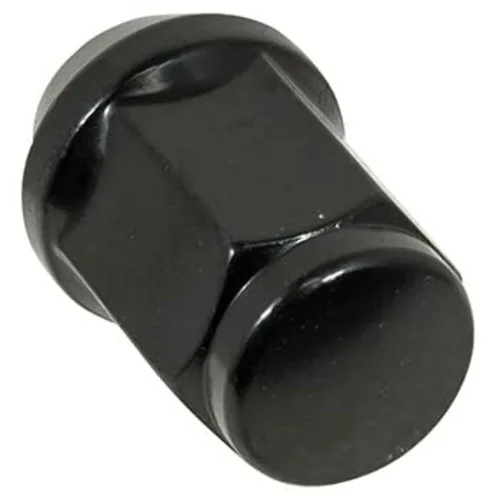 Miniatura 4 de GTW Tuercas de llanta para carrito de golf Juego de 100 tuercas estándar de 1/2 pulgadas x 20 Negro Compatible con Club Car, E-Z-GO y más