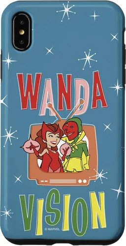 Miniatura 11 de Marvel WandaVision Wanda & Vision Retro TV Artwork - Carcasa para iPhone 17