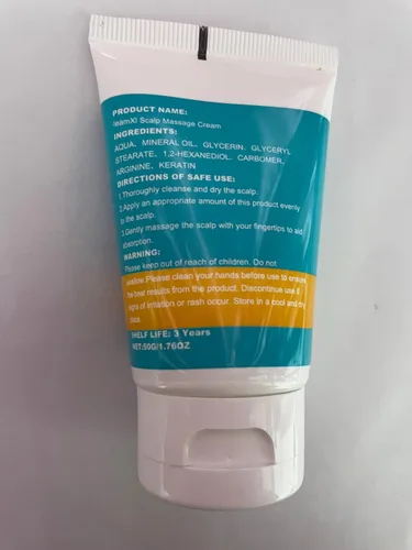 Miniatura 7 de Crema de masaje para el cuero cabelludo de minoxidil al 5%, minoxidil para hombres y mujeres, suero de crecimiento del cabello, minoxidil