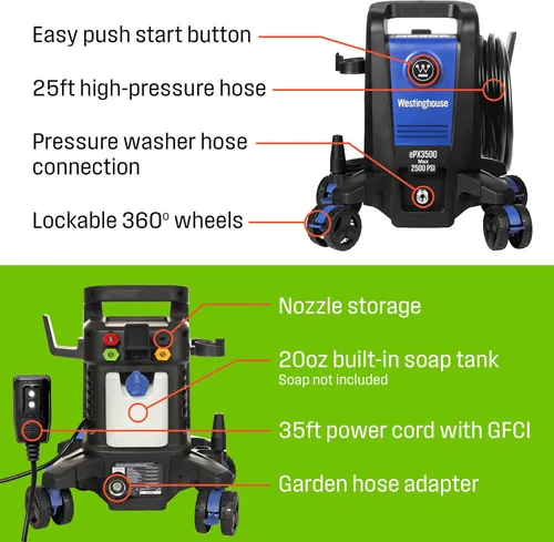 Miniatura 4 de Westinghouse Electric Pressure Washer