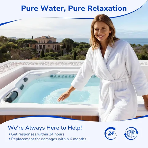 Miniatura 6 de Fil-fresh PRB35-IN - Filtro de repuesto para bañera de hidromasaje Filbur FC-2385, Unicel C-4335, ThermoSpa FL1008, Pleatco PRB35-IN, Guardian