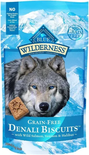 Miniatura 17 de Blue Buffalo Wilderness Trail Treats - Galletas crujientes para perros, sin granos, con alto contenido de proteínas, receta de pavo, bolsa de 24