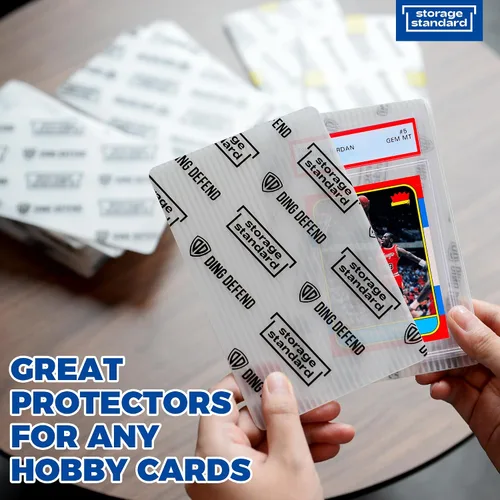 Miniatura 8 de Protectores de tarjetas intercambiables, suministros de envío, paquete de 510 fundas de tarjetas graduadas de 4 x 6 pulgadas para insertos