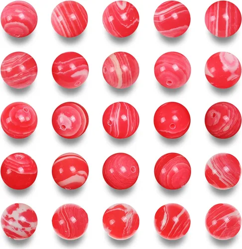 Miniatura 16 de Cuentas de apatita para hacer joyas 0.236 in Cuentas redondas de piedra para pulseras piedra de jaspe natural 60pcs/Strand