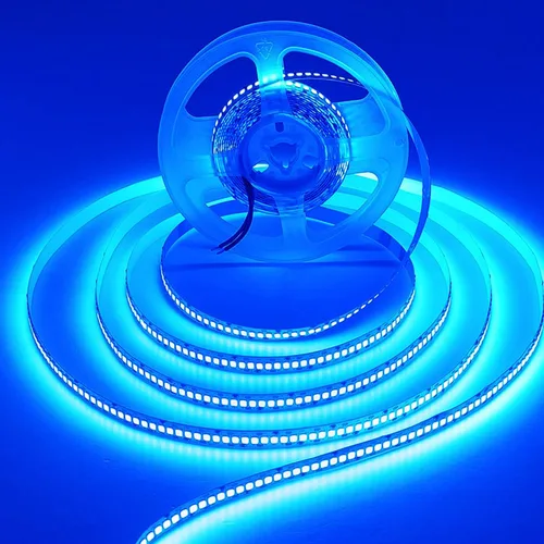 Miniatura 10 de SUYOOULIN Tira de luces LED, tira LED SMD 2835, DC12V 1200LEDs 16.4 pies, 26000 lm, tiras de luz LED de alta densidad, impermeables, IP65, 3 veces