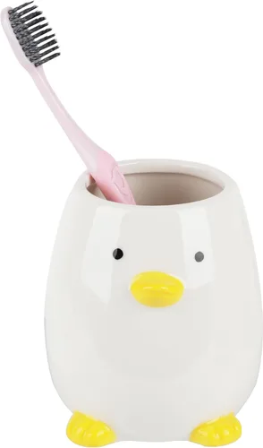 Vaso de cepillo de dientes para niños, duradero y resistente a la decoloración para almacenamiento de escritorio de baño, hotel y oficina,