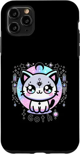 Miniatura 11 de iPhone 14 Pro Kawaii Pastel Cat Ouija Creepy Occult Aesthetic Case