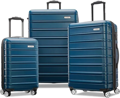 Miniatura 17 de Samsonite Omni 2 - Equipaje rígido extensible con ruedas giratorias, Plateado (Arctic Silver)