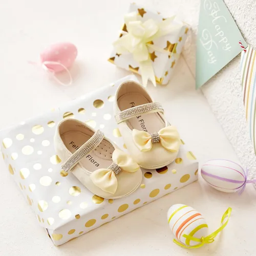 Miniatura 172 de Felix & Flora Zapatos de bebé de suela suave - Zapatos de bebé para caminar, mocasines, suela de goma, zapatos de cuna