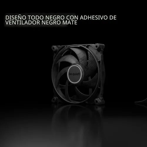 Miniatura 7 de be quiet! Silent Wings Pro 4 120mm PWM 3000 RPM Ventilador de enfriamiento premium de bajo ruido 4-Pino BL098 Negro