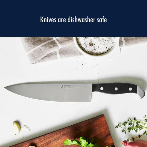 Miniatura 9 de HENCKELS Statement Razor-Sharp - Juego de cuchillos de chef de 2 piezas, diseño alemán informado por más de 100 años de maestría, negro/acero