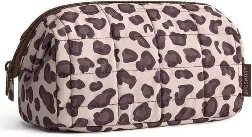 Miniatura 28 de Bagsmart - Estuche de Maquillaje para Viaje, Neceser de Artículos de Aseo Personal, Bolsa de maquillaje