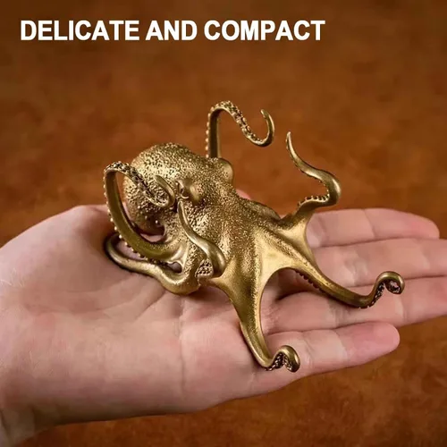 Miniatura 2 de Soporte de pulpo para teléfono celular, soporte multifuncional de pulpo, soporte para teléfono, soporte para bolígrafo, estatua de pulpo, escultura
