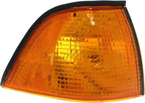 Miniatura 10 de Luz de esquina para BMW 318i / 323i / 325i / 328i 1992-1999 lado del conductor Luz de estacionamiento/señal Coupe/Convertible Lente ámbar