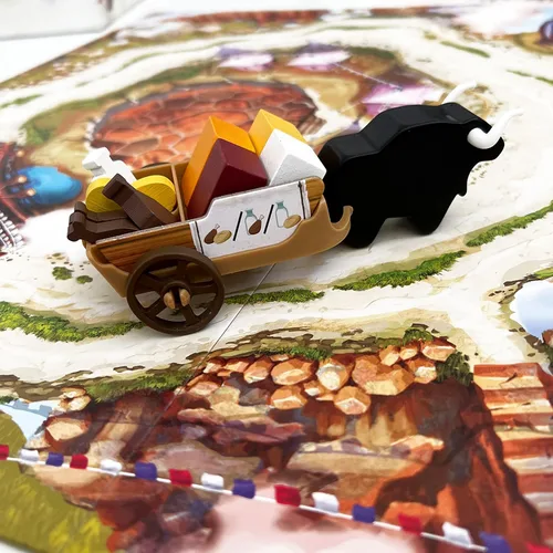 Miniatura 5 de Juego de mesa de yak Gestión de recursos estratégicos para la construcción de la diversión familiar para adultos y niños de 8 años en adelante 2-4