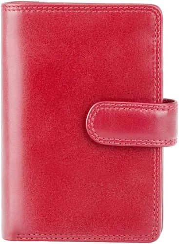 Miniatura 2 de VISCONTI Monza Collection MZ11 - Bolso con dos notas con protección RFID para mujer, Rojo -, Cartera Rfid