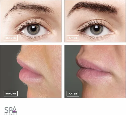 Miniatura 7 de SPA SCIENCES AIVA: 2 en 1/removedor de vello facial de doble cara y recortador de cejas USB recargable con luces LED incorporadas