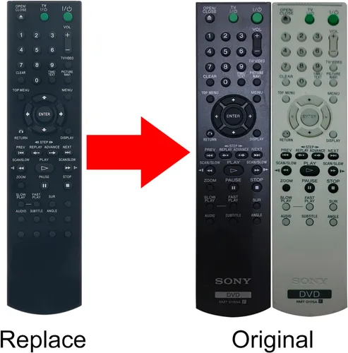 Miniatura 2 de RMT-D185A RMT-D175A Control remoto apto para reproductor de DVD Sony DVP-NS71HP DVPNS575S DVPNS601HP DVP-NS601HP RMTD185A DVPNS601 DVP-NS57P