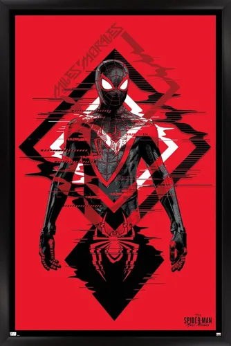 Miniatura 6 de Trends International Marvel's Spider-Man: Miles Morales - Póster de pared de traje, 22.375 x 34 pulgadas, versión premium sin marco