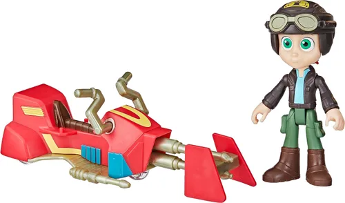 Star Wars: Figura de Young Jedi Adventures Nash Durango y bicicleta Speeder, figuras de acción y vehículos a escala de 4 pulgadas, juguetes,