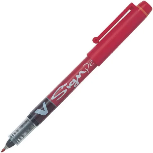 Miniatura 9 de Pilot V Sign - Bolígrafo de tinta líquida con punta de 5/64 pulgadas, color negro, caja con 12