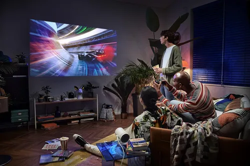 Miniatura 8 de SAMSUNG Proyector portátil inteligente Freestyle FHD HDR de 30 a 100 pulgadas para cine en casa en interiores y exteriores, experiencia de pantalla