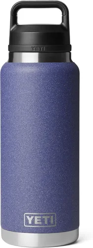 Miniatura 20 de YETI Rambler - Botella de 36 onzas, aislada al vacío, a prueba de fugas, de acero inoxidable con tapón para sorbos Aislamiento al vacío Azul marino