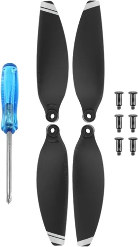 Miniatura 6 de 1/2/4 pares de hélices de bajo ruido para DJI Mavic Mini 2/Mini SE Drone Hélices ligeras portátiles de peso ligero accesorio para alas de drone