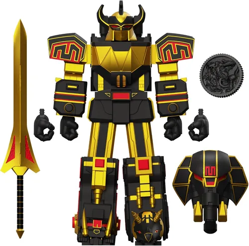 Miniatura 6 de Super7 Mighty Morphin Power Rangers ULTIMATES! Wave 3 - Figura de acción de Blue Ranger