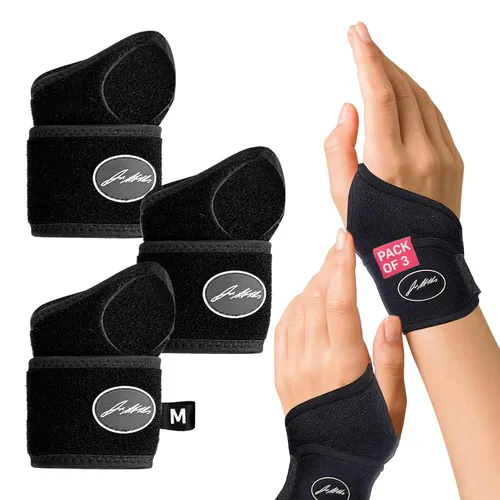 Muñequera desarrollada por doctor, envolturas de muñeca para artritis del túnel carpiano, tendinitis, soporte de mano, ideal para fitness,