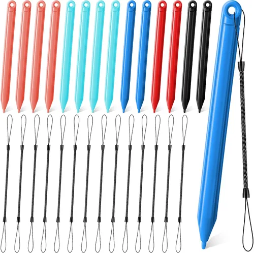 Sabary 28 piezas incluyen 14 lápices de dibujo de repuesto y 14 cordones para tableta, tableta de escritura, LCD para niños, tablero de dibujo,