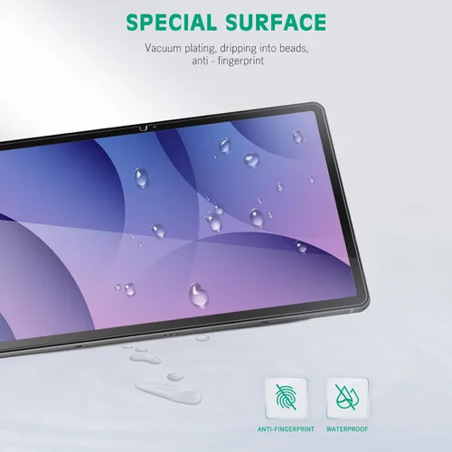 Miniatura 7 de apiker [Paquete de 2] Protector de pantalla para Samsung Galaxy Tab S10 Plus/S9 Plus/S9 FE Plus/S7 FE 5G/S8 Plus de 12.4 pulgadas, vidrio templado