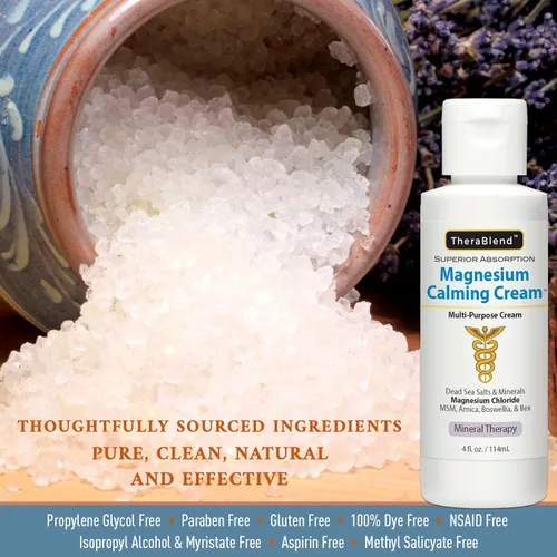 Miniatura 4 de Crema calmante de magnesio 32 oz