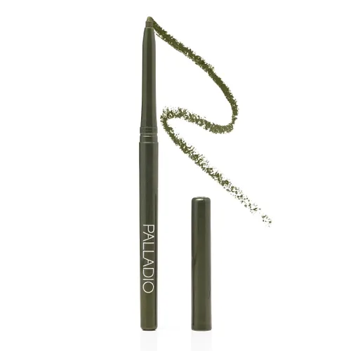 Miniatura 11 de Palladio Delineador de ojos retráctil impermeable, berenjena, cremoso, lápiz delineador de ojos deslizante giratorio, a prueba de manchas