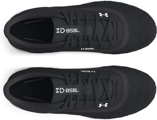 Miniatura 4 de Under Armour Leadoff Low Rm Jr 3.0 - Zapatos de béisbol para niños (001) Negro/Negro/Blanco