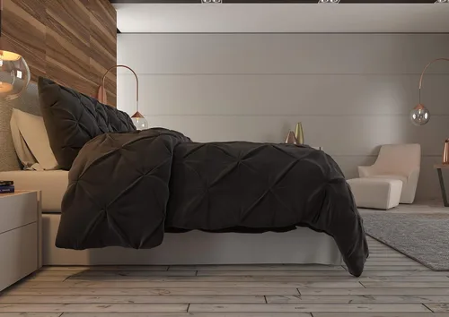 Miniatura 4 de Nestl Bedding - Juego de 3 piezas de edredón de microfibra con fundas de almohada