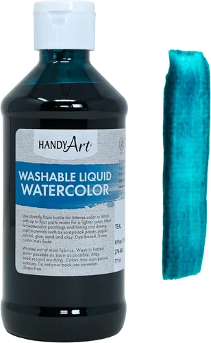 Miniatura 11 de Handy Art Acuarela líquida lavable de 8 onzas, azul