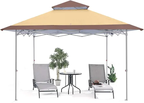 Miniatura 7 de ABCCANOPY - Tienda de campaña con toldo de 10 x 10 con 4 paredes laterales extraíbles y bolsa enrollable, 4 bolsas de peso y red de 10 pies y media