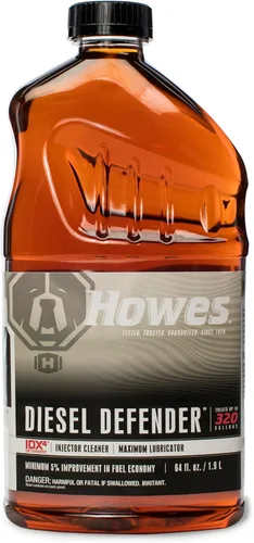 Howes Diesel Defender limpiador de inyectores de 64 onzas y lubricante de combustible diésel